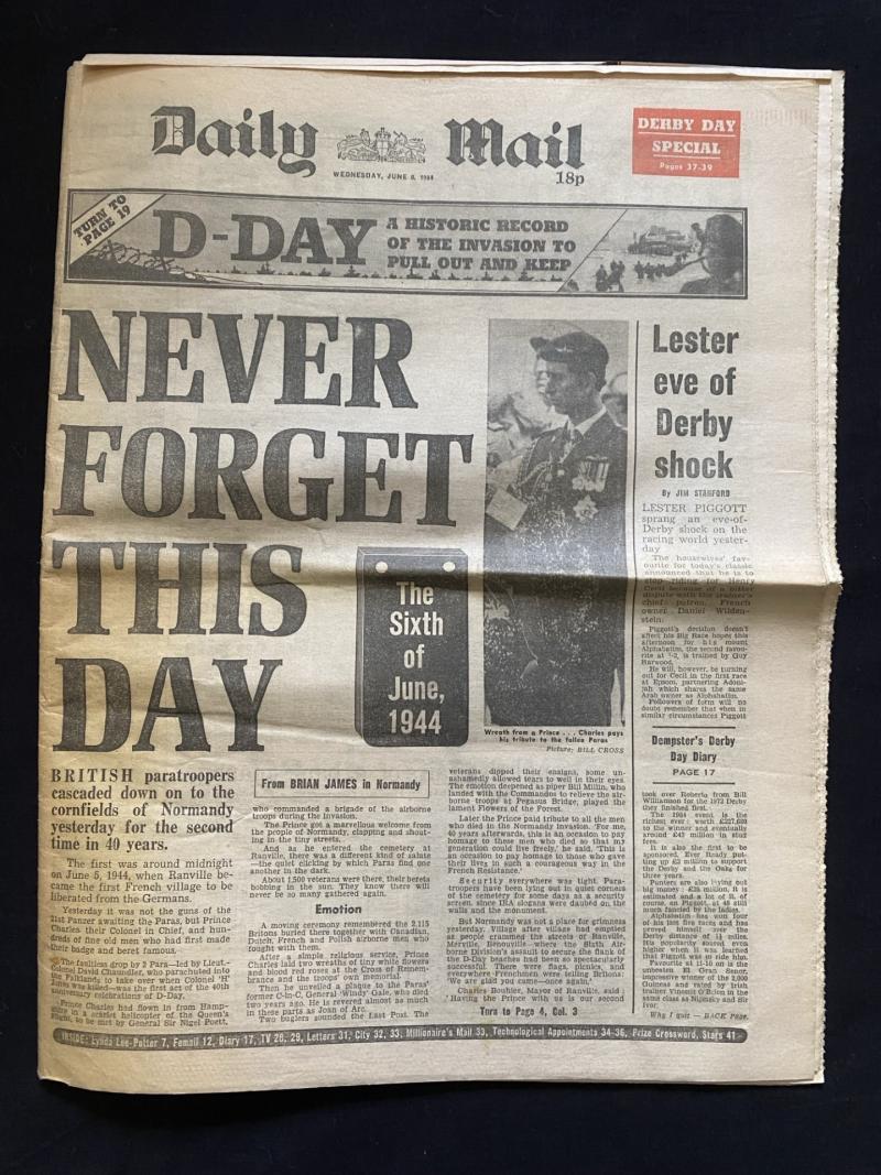 DAILY MAIL NEWSPAPER 
