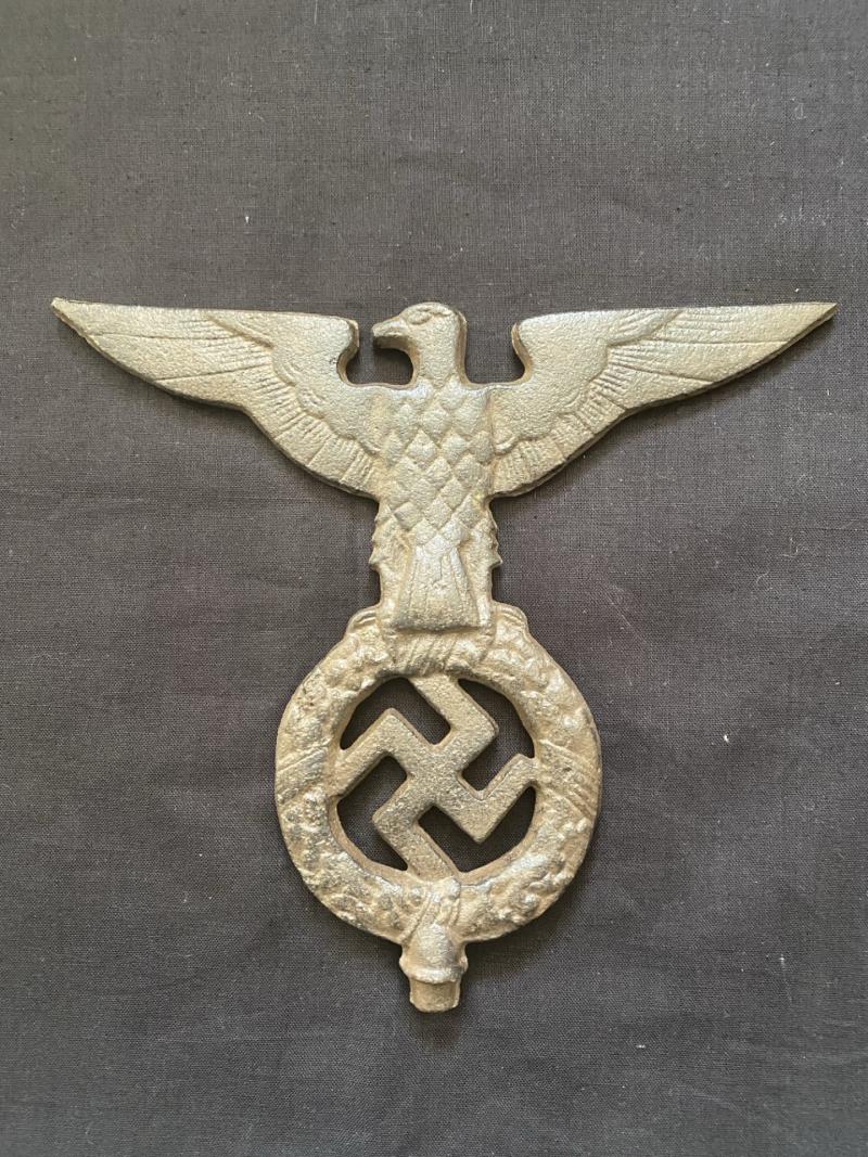 REPRODUCTION WW2 GERMAN NSDAP EAGLE POLE TOP