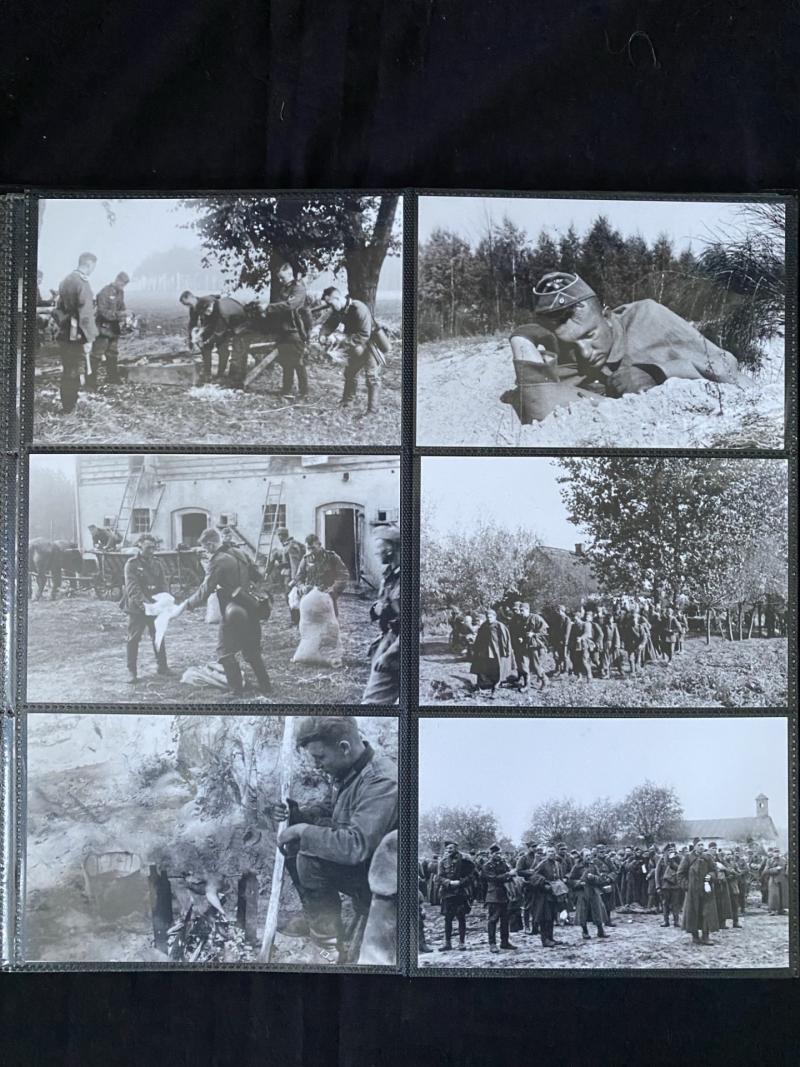 6 X MODERN COPIES OF WW2 GERMAN PICTURES