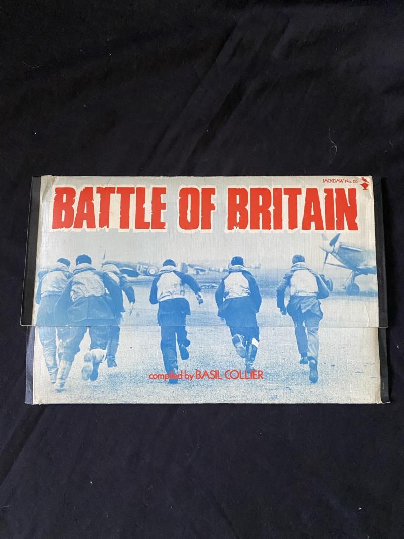REPRODUCTION BATTLE OF BRITAIN FOLDER WITH PAPERWORK