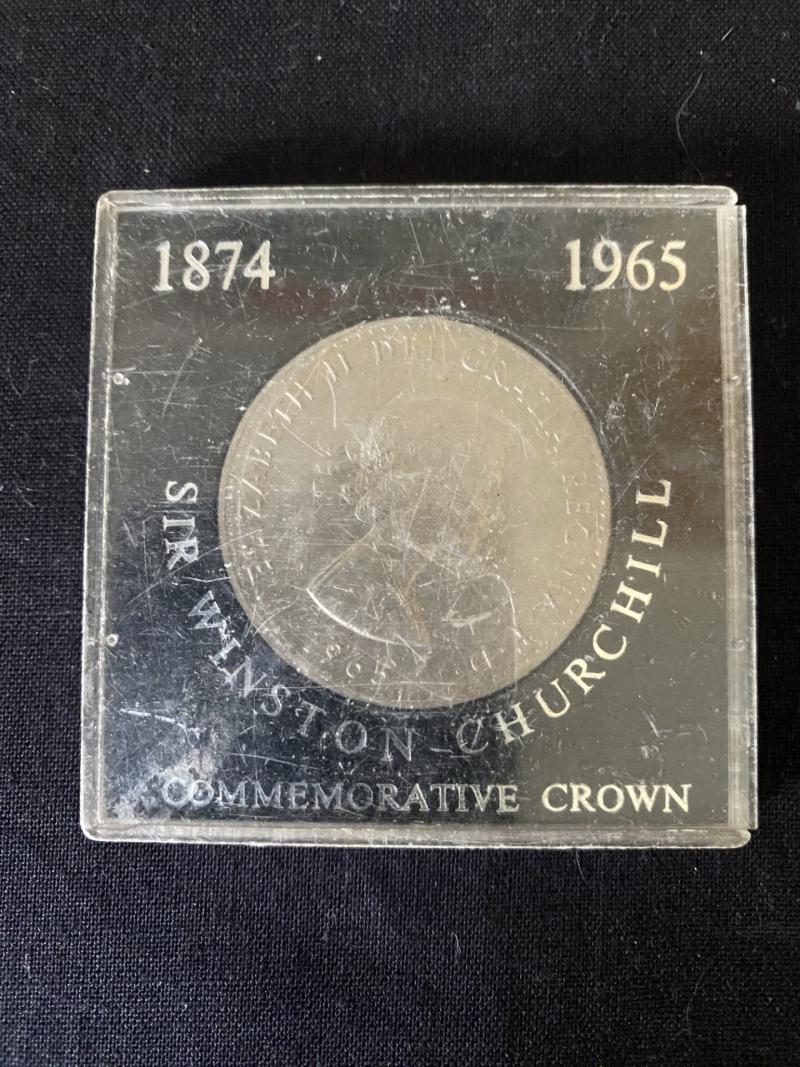 SIR WINSTON CHURCHILL 1874-1965 COMMEMORATIVE COIN