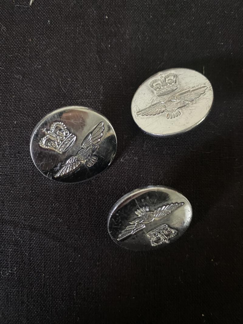 3 x RAF BUTTONS