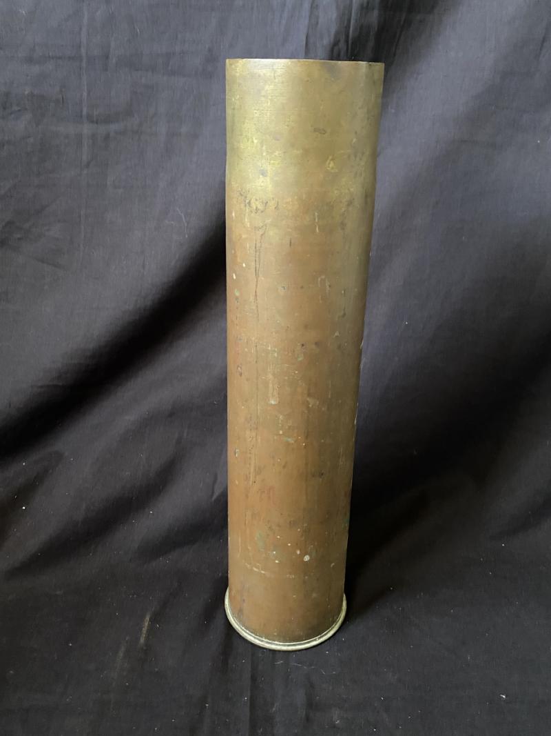 1903 DATED FRENCH 75MM SHELL CASE (INERT)