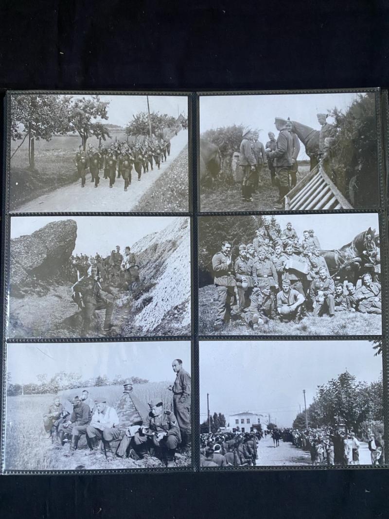 6 X MODERN COPIES OF WW2 GERMAN PICTURES