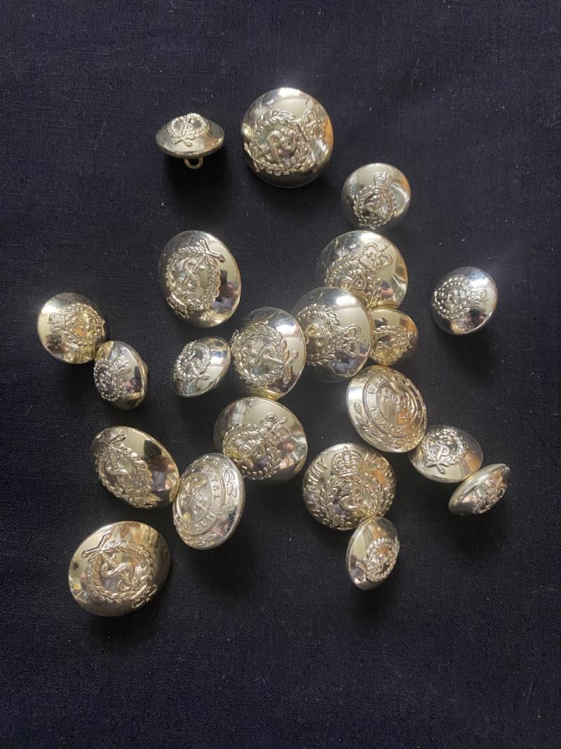 19 X ARMY MEDICAL BUTTONS