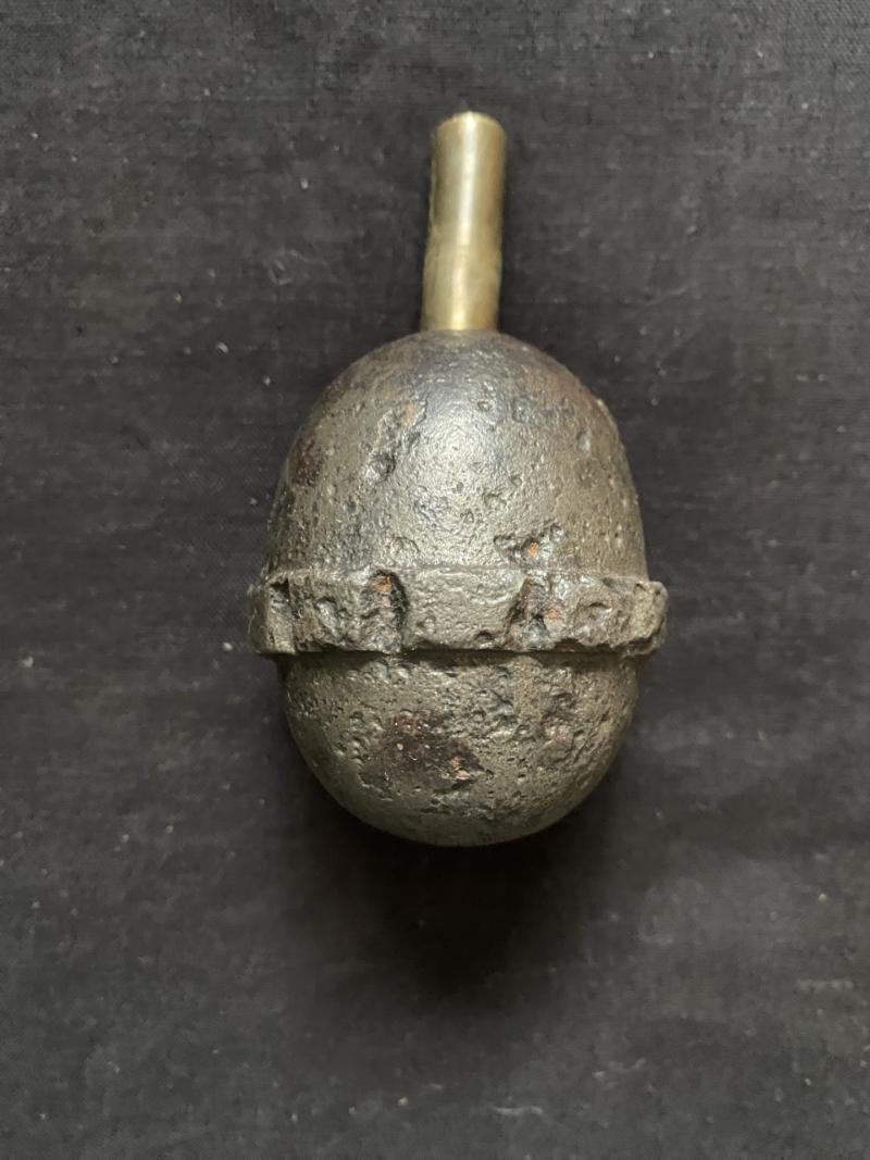 WW1 GERMAN MODEL 17 EGG GRENADE (INERT)