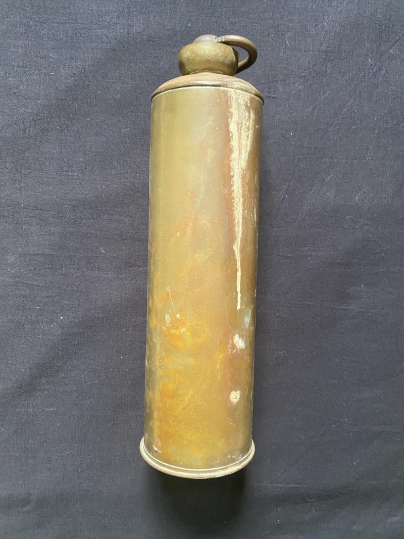 TRENCH ART FLASK