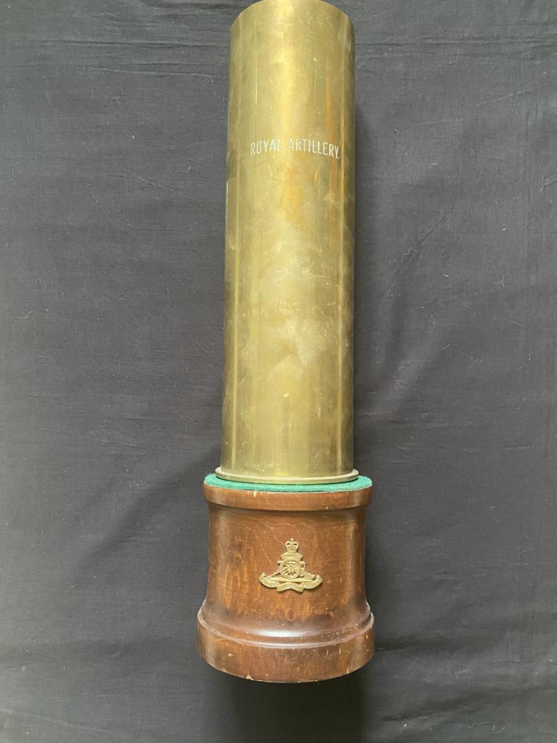 BRITISH 1967 DATED 105MM M14 PRESENTATION SHELL (INERT)