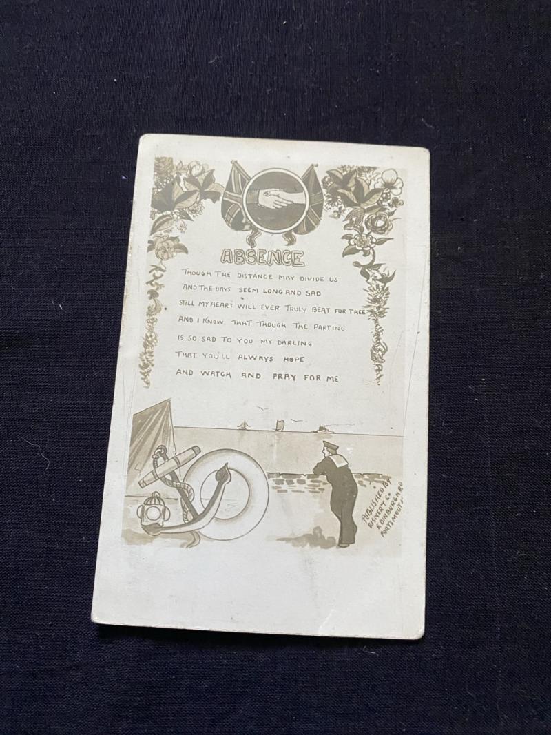 ABSENCE POSTCARD