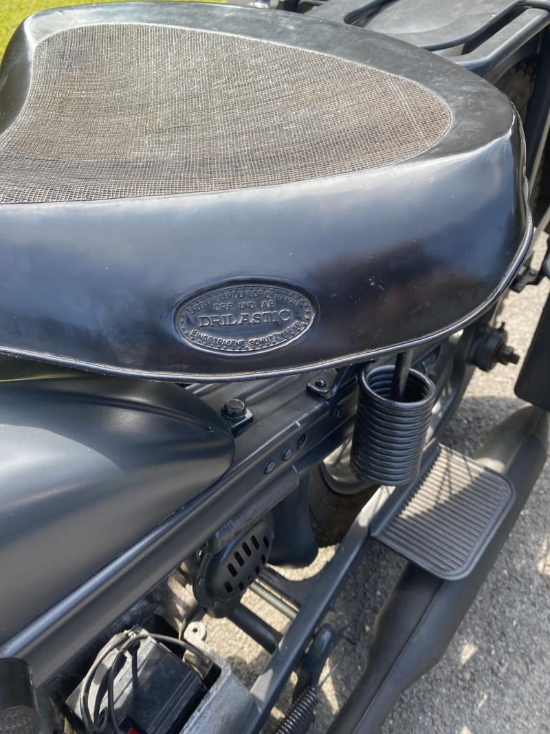WW2 GERMAN 1939 DATED BMW R35 MOTORBIKE