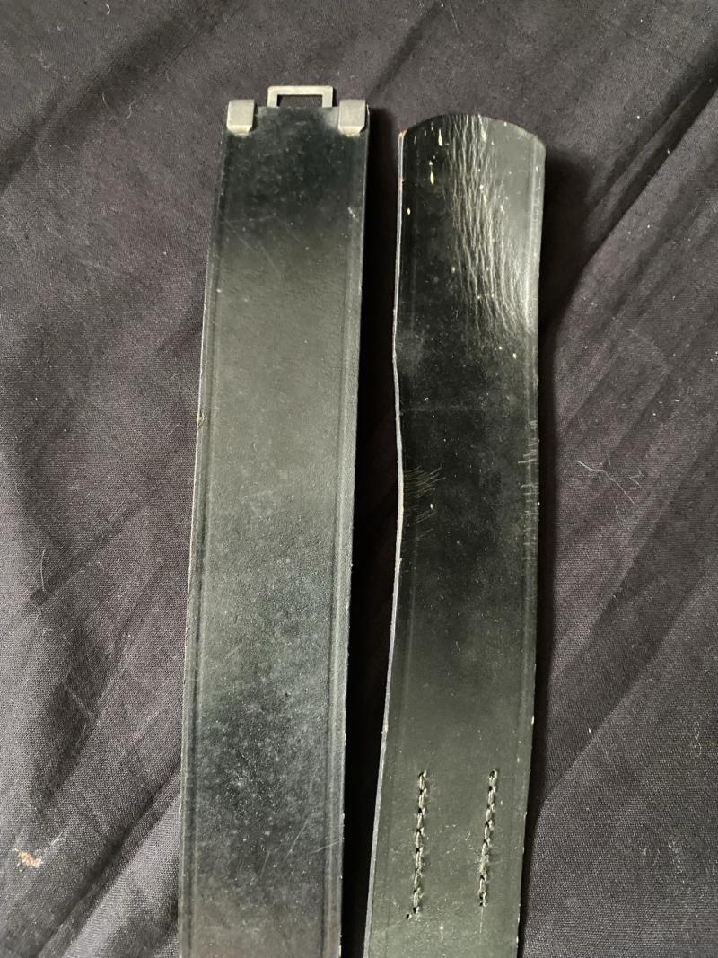 EAST GERMAN LEATHER BELT
