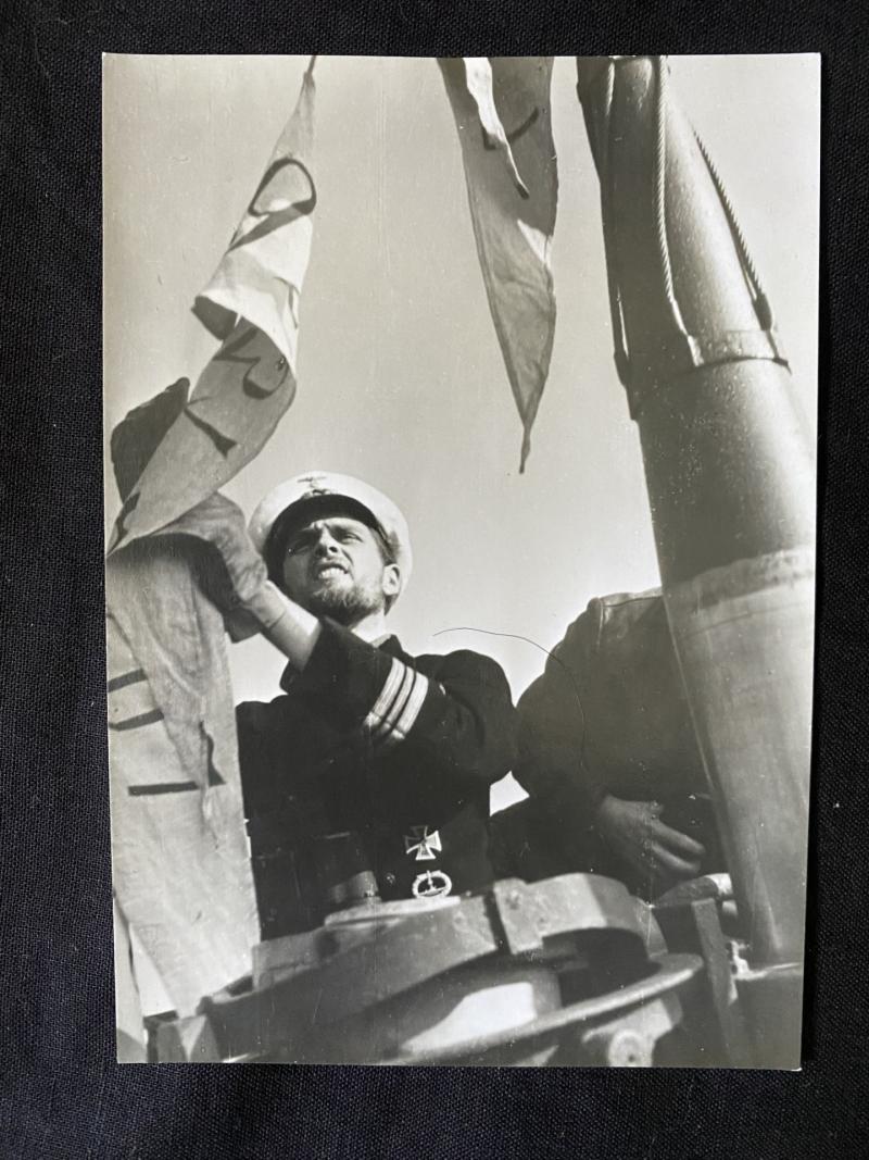 PHOTO OF U-BOAT CAPTAIN REINHARD HARDEGEN