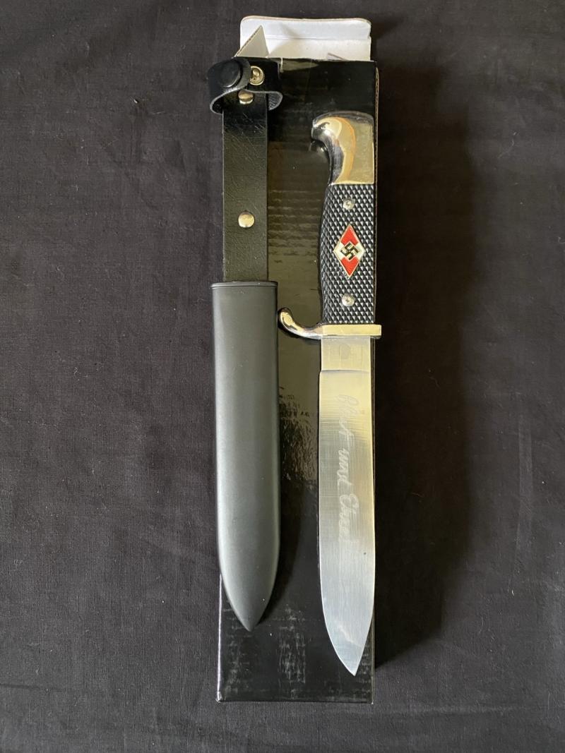 REPRODUCTION WW2 GERMAN HITLER YOUTH KNIFE