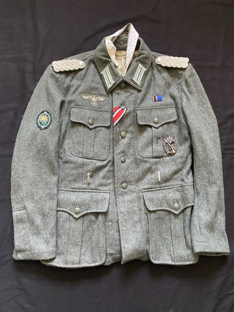 REPRODUCTION WW2 GERMAN GEBIRGSJAGER TUNIC