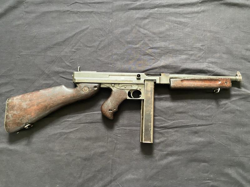 DEACTIVATED THOMPSON M1A1 SMG (NEW EU DEACTIVATION)