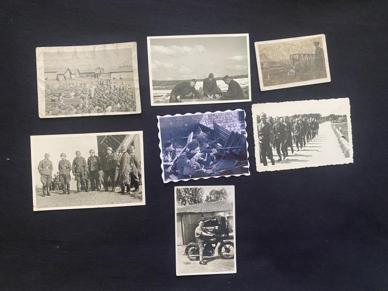 7 X WW2 GERMAN PHOTOS