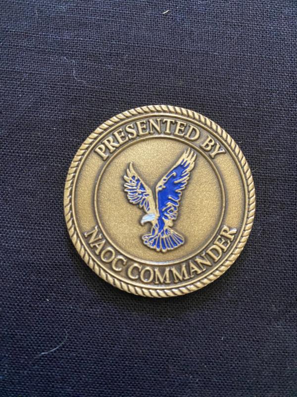 NATIONAL AIRBORNE OPERATION CENTRE CHALLENGE COIN