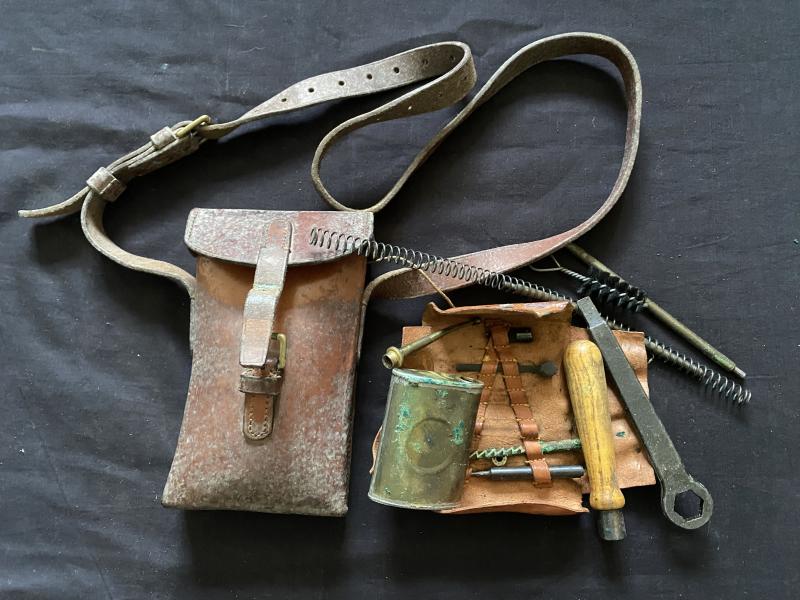 WW2 GERMAN MP34 SMG GUNNERS KIT