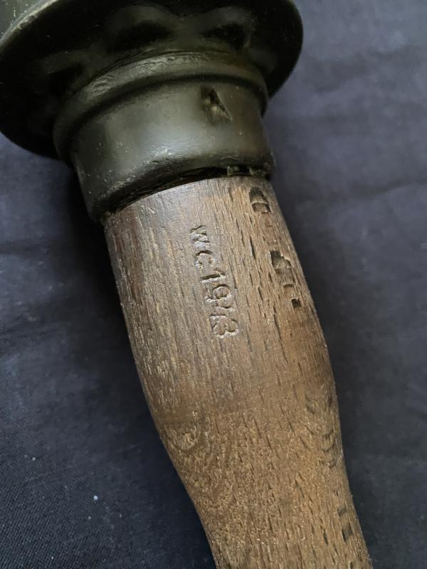 WW2 GERMAN M24 STICK GRENADE (INERT)