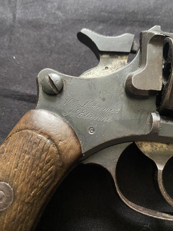 DEACTIVATED FRENCH LEBEL M1892 8MM REVOLVER (PRE EU/UK DEACTIVATION)