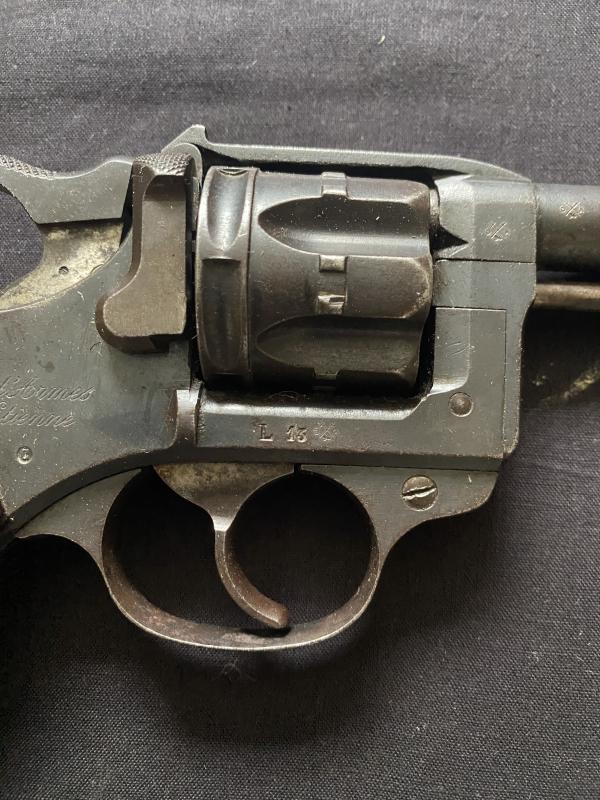 DEACTIVATED FRENCH LEBEL M1892 8MM REVOLVER (PRE EU/UK DEACTIVATION)