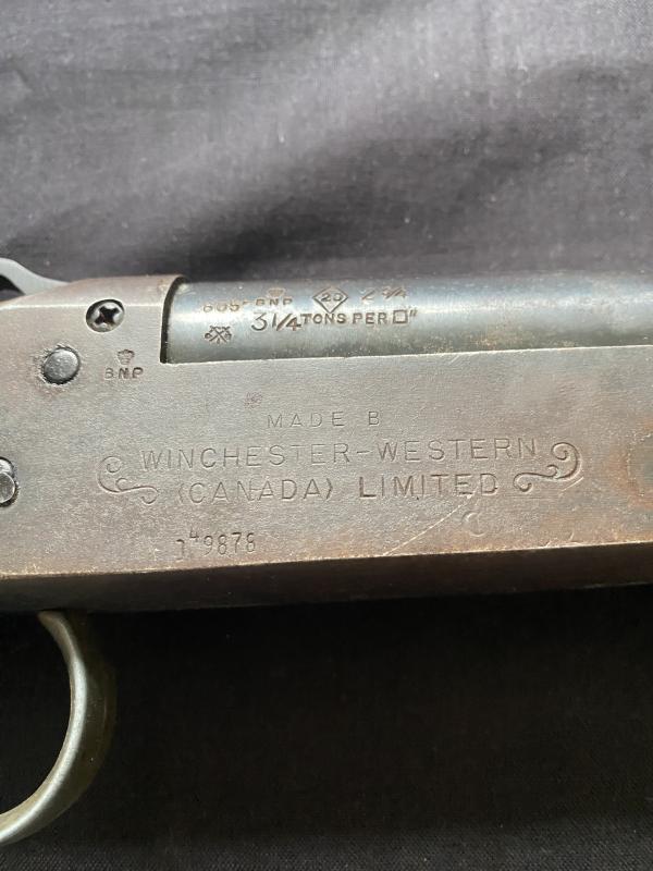 DEACTIVATED WINCHESTER COOEY MODEL 840 SINGLE BARREL SHOTGUN (NEW EU DEACTIVATION)