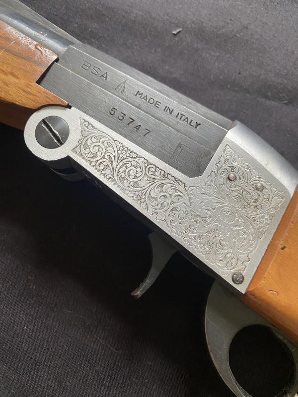 DEACTIVATED ITALIAN B.S.A 12B SINGLE BARREL SHOTGUN (NEW EU DEACTIVATION)