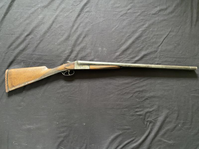 DEACTIVATED BELGIAN FDC 12B DOUBLE BARREL SHOTGUN (NEW EU DEACTIVATION)
