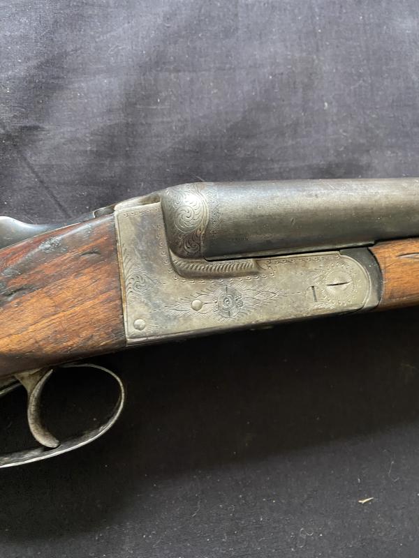 DEACTIVATED BELGIAN FDC 12B DOUBLE BARREL SHOTGUN (NEW EU DEACTIVATION)