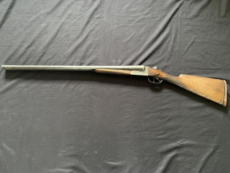 DEACTIVATED BELGIAN FDC 12B DOUBLE BARREL SHOTGUN (NEW EU DEACTIVATION)