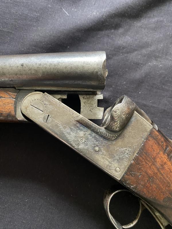 DEACTIVATED BELGIAN FDC 12B DOUBLE BARREL SHOTGUN (NEW EU DEACTIVATION)