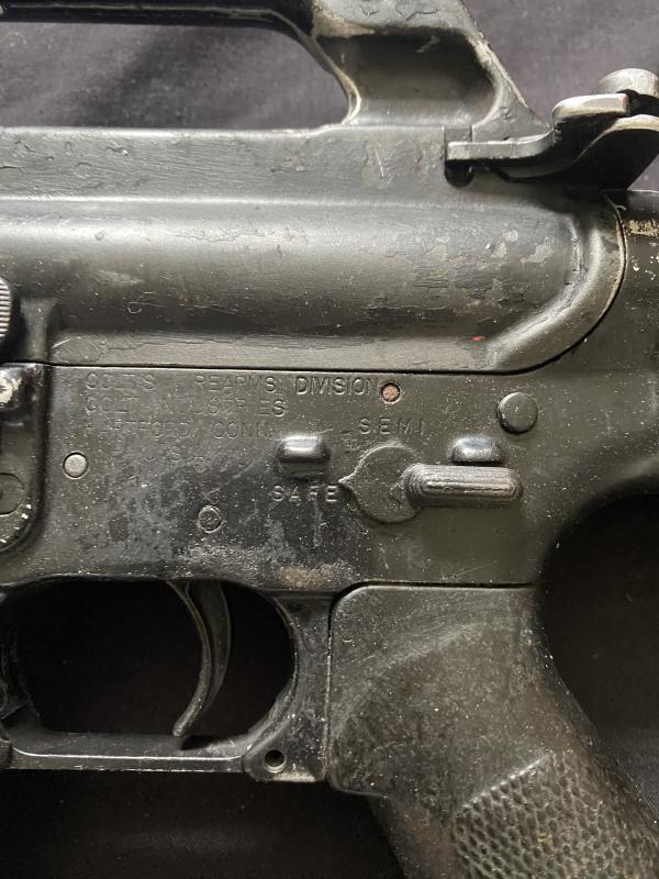 DEACTIVATED COLT M16A1 ASSAULT RIFLE (NEW EU DEACTIVATION)