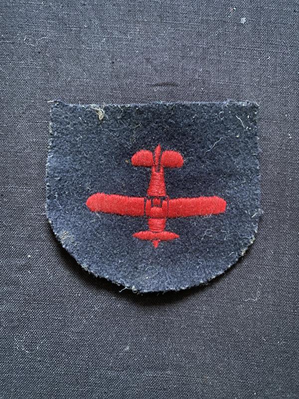 WW2 BRITISH ROYAL NAVY TELEGRAPHIST AIR GUNNER & MECHANIC PATCH