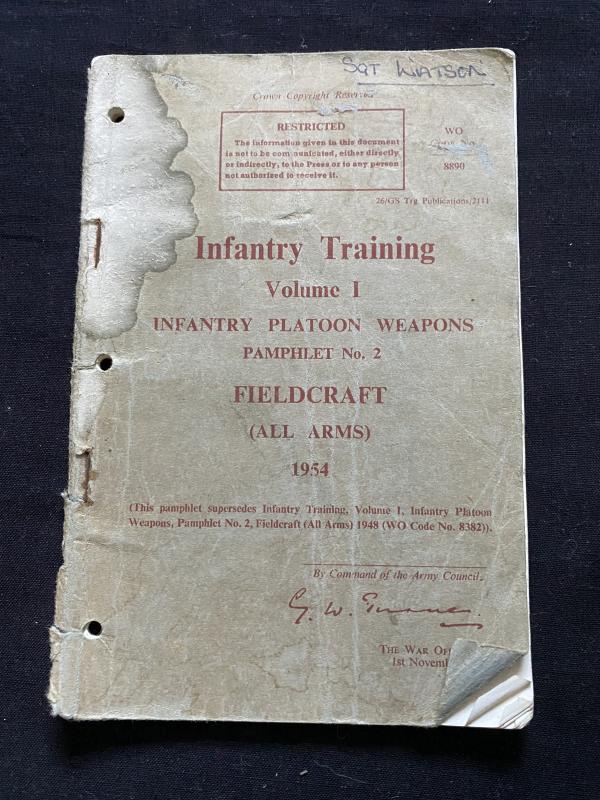 INFANTRY TRAINING VOLUME 1 FIELDCRAFT PAMPHLET NO.2