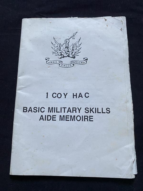 1 COY HAC BASIC MILITARY AIDE MEMOIRE