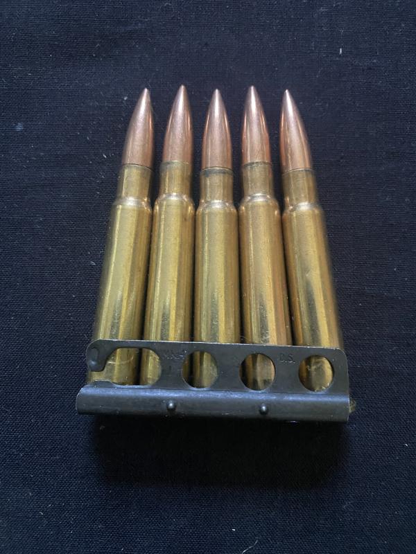 5 X .303 INERT ROUNDS ON CLIP