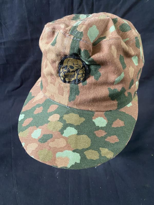 REPRODUCTION WW2 GERMAN WAFFEN SS CAMO CAP
