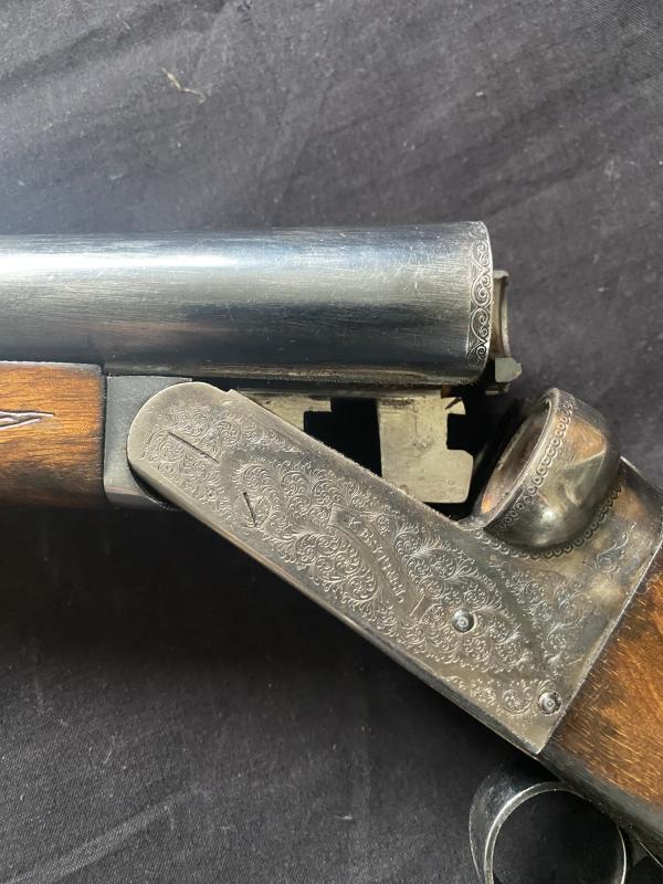 DEACTIVATED BRITISH KESTREL 12B DOUBLE BARREL SHOTGUN (NEW EU DEACTIVATION)