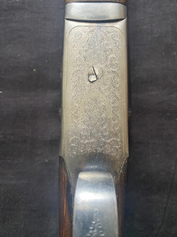 DEACTIVATED BRITISH KESTREL 12B DOUBLE BARREL SHOTGUN (NEW EU DEACTIVATION)