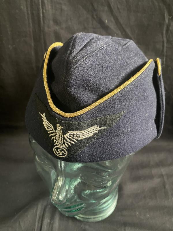 REPRODUCTION WW2 GERMAN CAP FROM A POST WAR GERMAN CAP