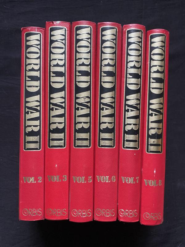 6 X WORLD WAR 2 BOOKS
