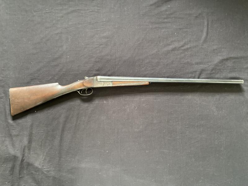 DEACTIVATED SPANISH A.Y.A 12B DOUBLE BARREL SHOTGUN (NEW EU DEACTIVATION)