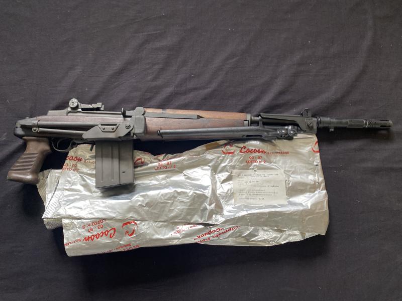 DEACTIVATED BM59 PARA RIFLE (NEW EU DEACTIVATION)
