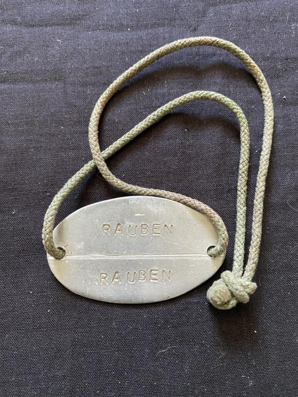 REPRODUCTION WW2 GERMAN DOG TAG