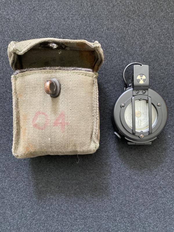 BRITISH FRANCIS BARKER M-73 COMPASS INA 58 PATTERN POUCH