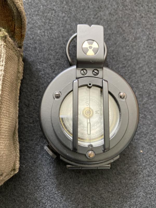 BRITISH FRANCIS BARKER M-73 COMPASS INA 58 PATTERN POUCH