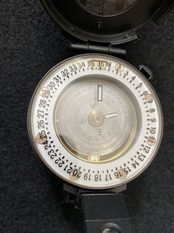 BRITISH FRANCIS BARKER M-73 COMPASS INA 58 PATTERN POUCH