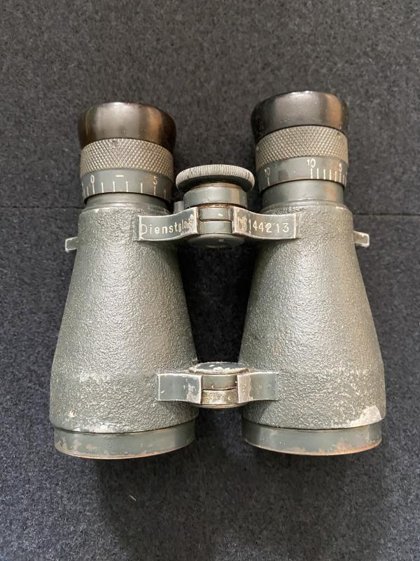 WW1 1918 DATED GERMAN EMIL BUSCH A-G RATHENOW FERNGLAS 08 BINOCULARS