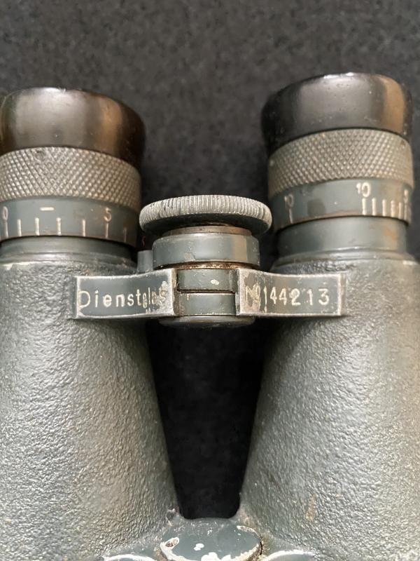 WW1 1918 DATED GERMAN EMIL BUSCH A-G RATHENOW FERNGLAS 08 BINOCULARS