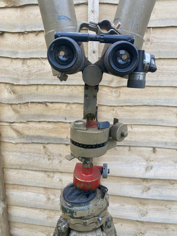WW2 GERMAN SF.14. BUNNY EARS SCOPE ON TRIPOD